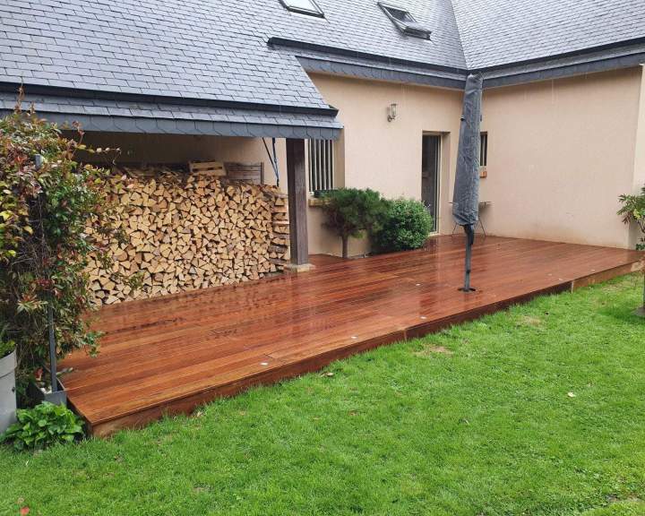 Pose de terrasse Rouen